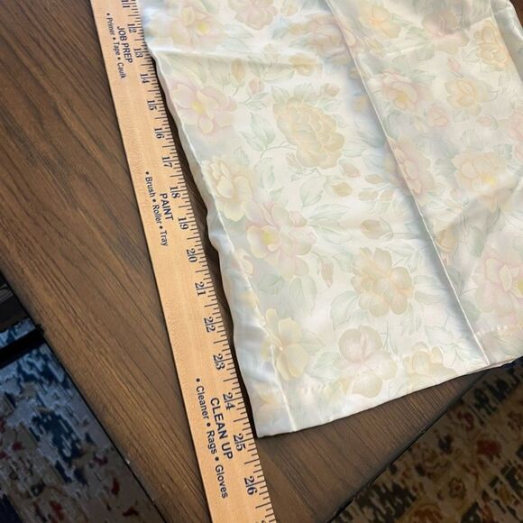 Vintage Bouquet Des Fleurs by Barbizon Lace and floral peignoir set women’s L. - Picture 15 of 16